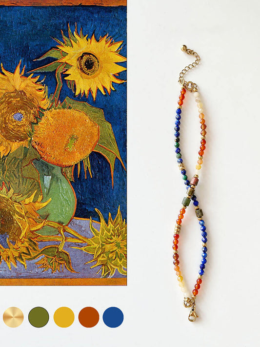 Van Gogh's Sunflowers Bracelet